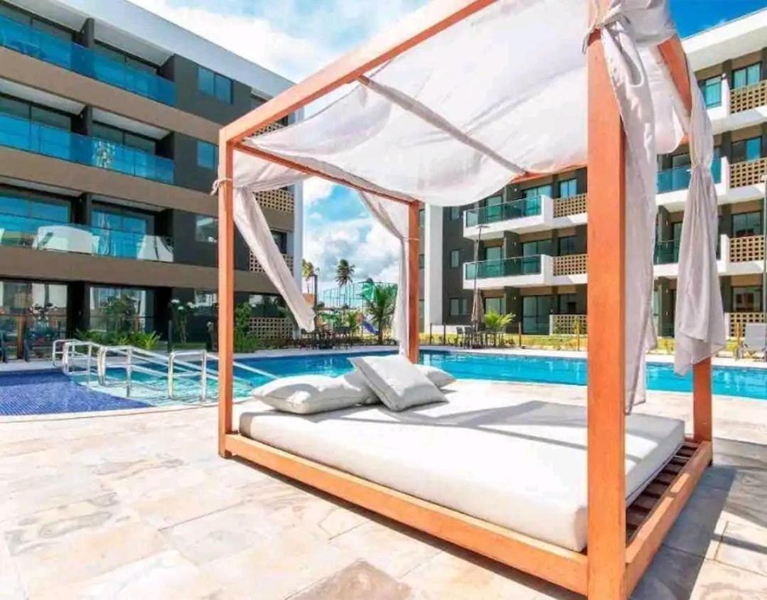 Flat Luxo No Mana Beach Em Muro Alto 4 Pessoas Porto de Galinhas Exterior photo